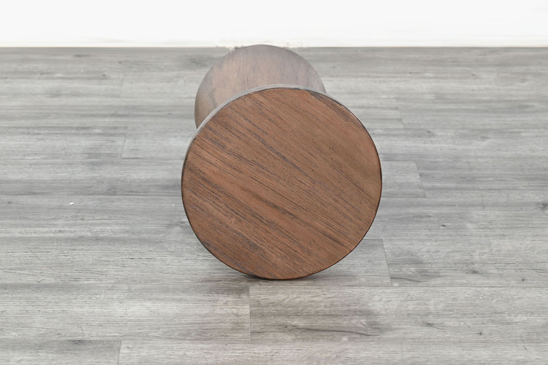 Felicity - Modern Solid Wood Pedestal Side Table