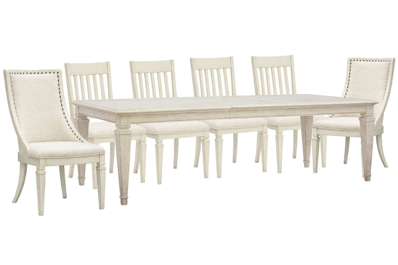Newport - 7 Piece Extendable Rectangular Dining Table Set