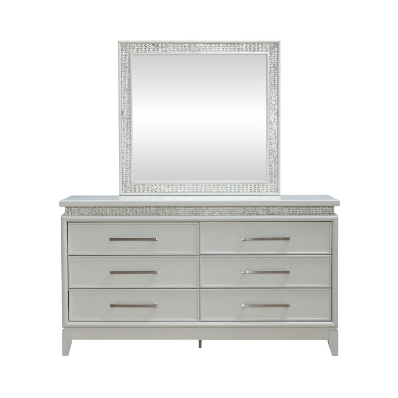 Reflections - 6 Drawer Dresser With Lights