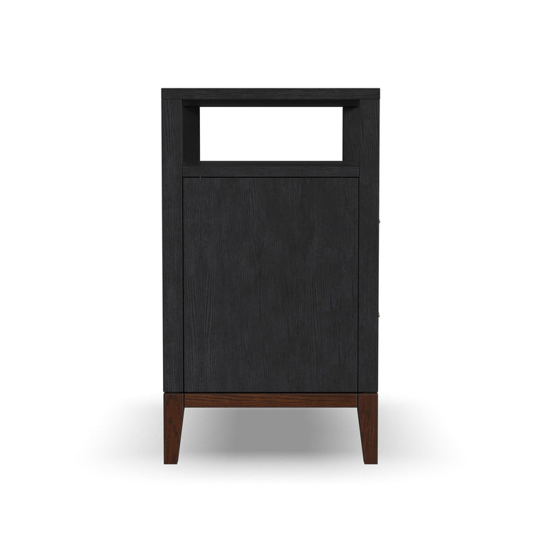 Waterfall - Nightstand - Deep Ebony
