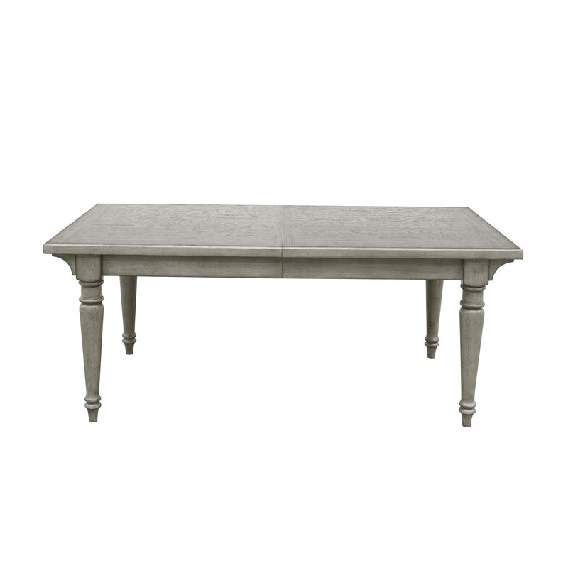 Madison Ridge - Farmhouse Leg Table - Light Oak