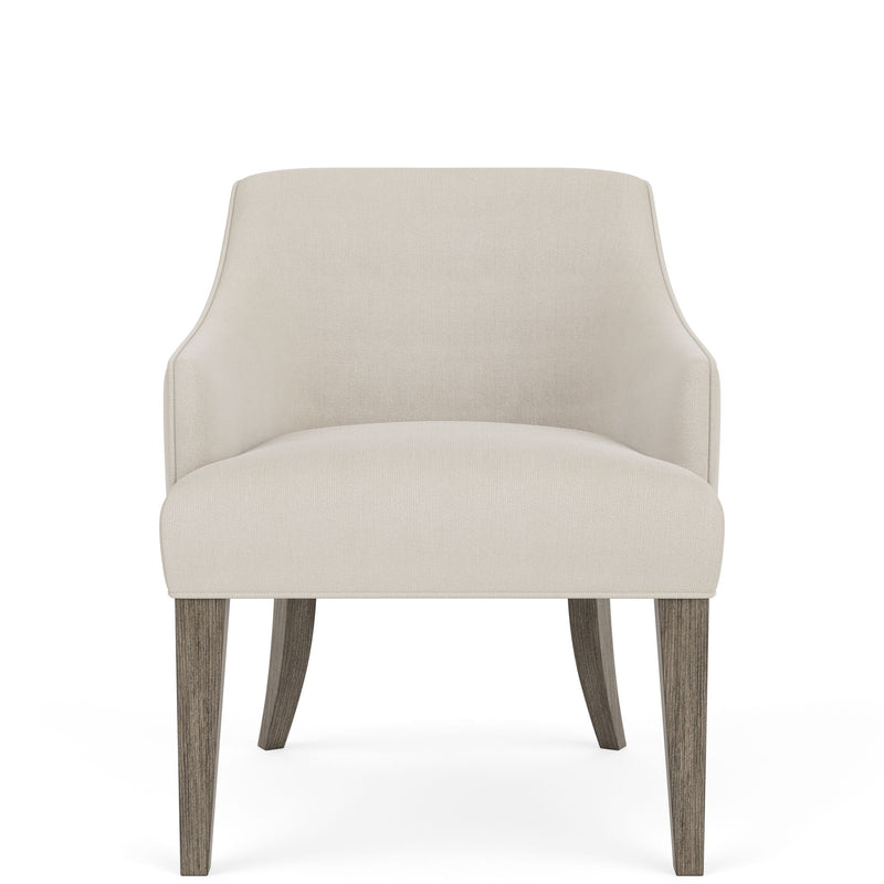 Sariel - Upholstered Host Chair (Set of 2) - Gray