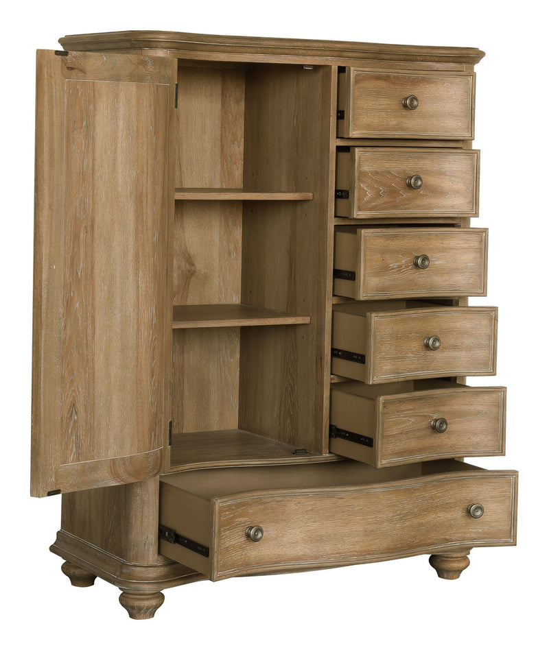 Weston Hills - Door Chest - Flax Seed