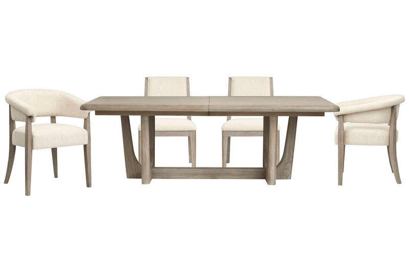 Braelyn - Extendable Trestle Dining Table Set
