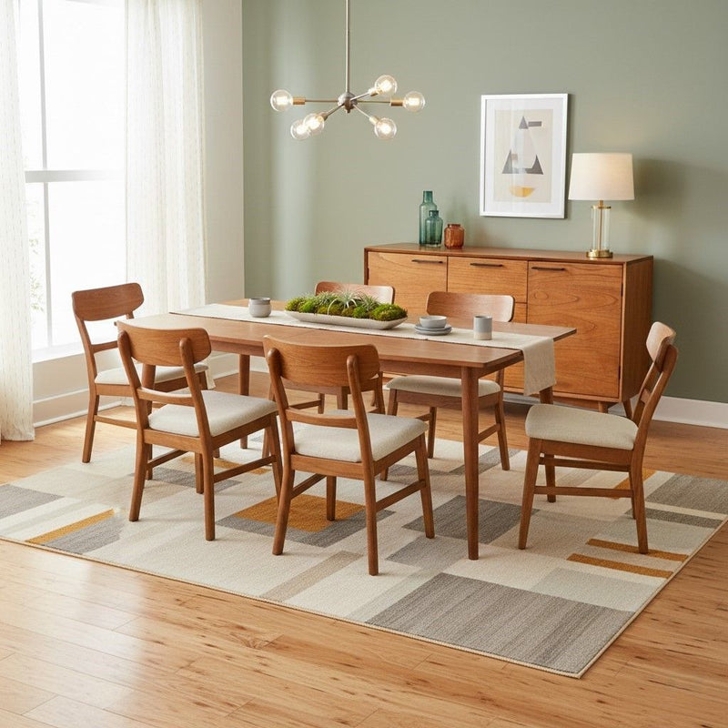 American Modern - Wood Sideboard Buffet - Cinnamon