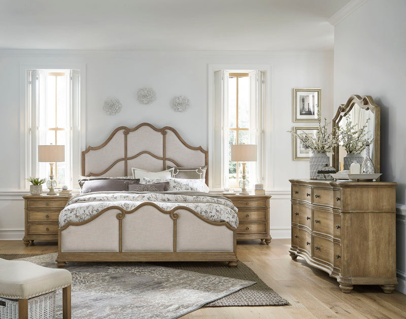 Weston Hills - Dresser Mirror - Flax Seed