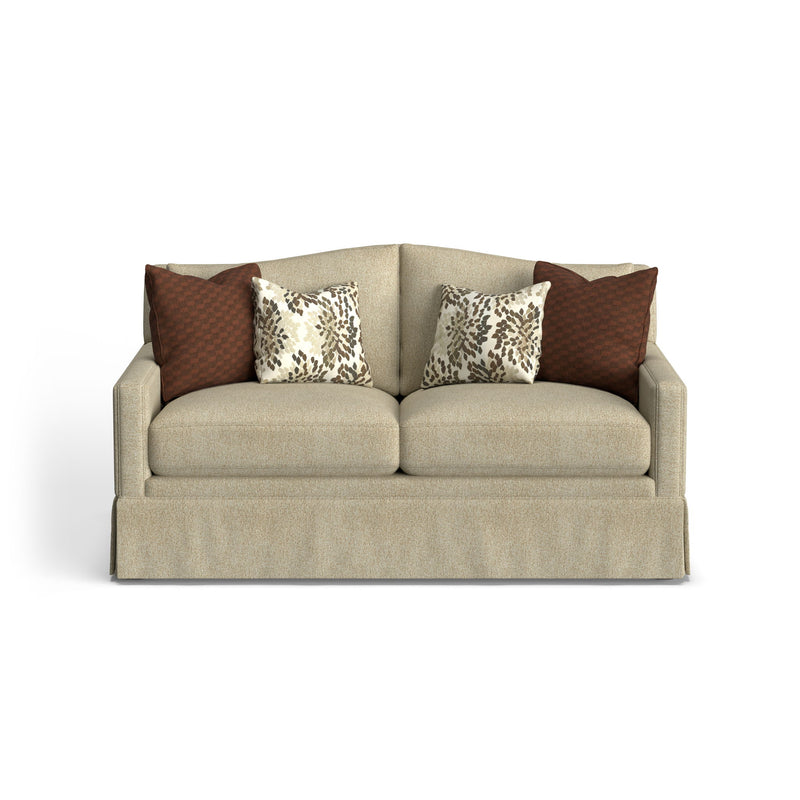 Lottie - Loveseat With Skirt Trim