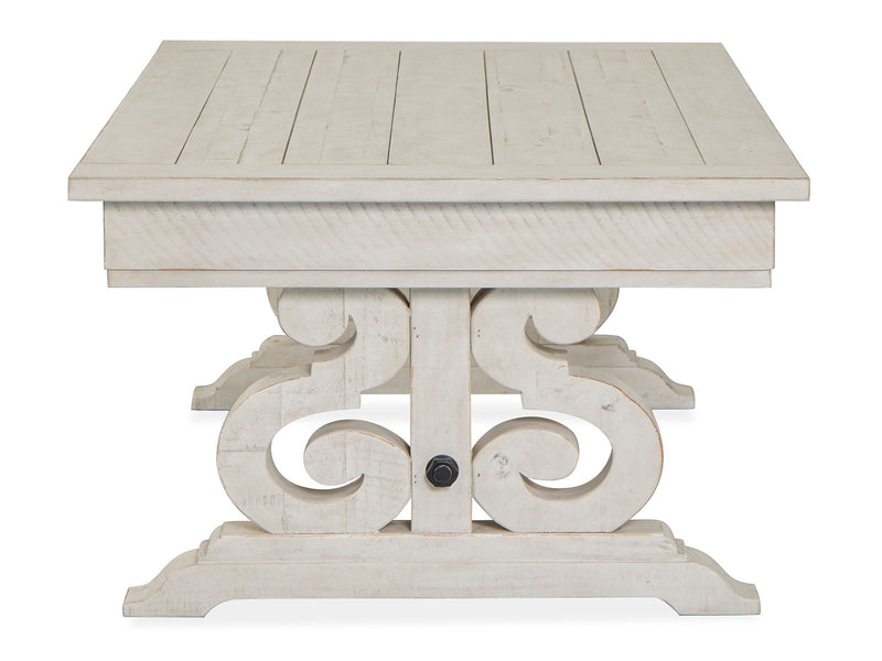 Bronwyn - Rectangular Cocktail Table - Alabaster