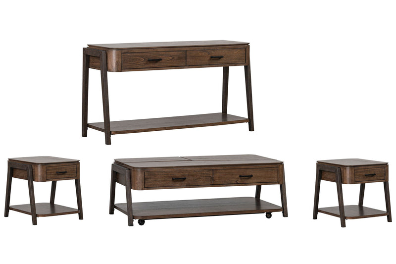 Hallie - Lift Top Storage Cocktail Table Set
