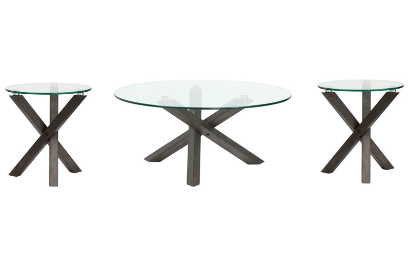 Jax - Round Cocktail Table Set
