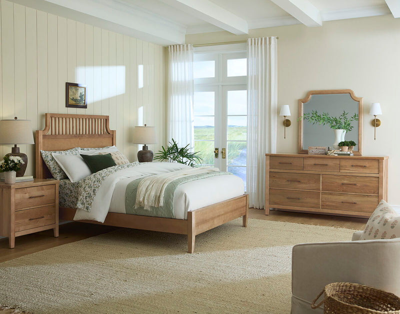 Pure Maple - 2 Drawer Nightstand